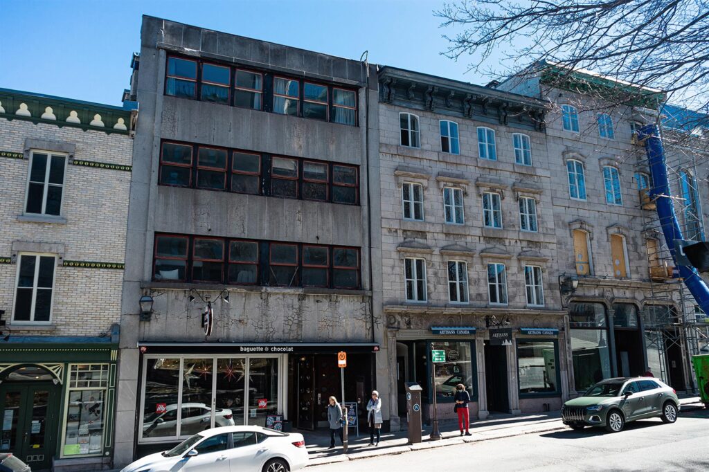 Groupe Murray founder Frédéric Murray at Immeubles Murray heritage property Quebec City